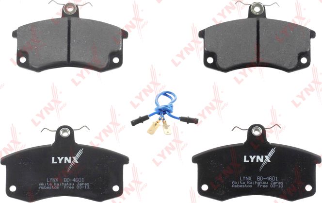 Тормозные колодки LYNXauto. Артикул BD-4601