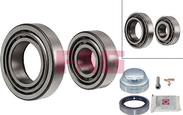 Ступичный подшипник (комплект) Fag передний для Mercedes-Benz S-Класс II (W126) 1979-1991. Артикул 713 6674 20