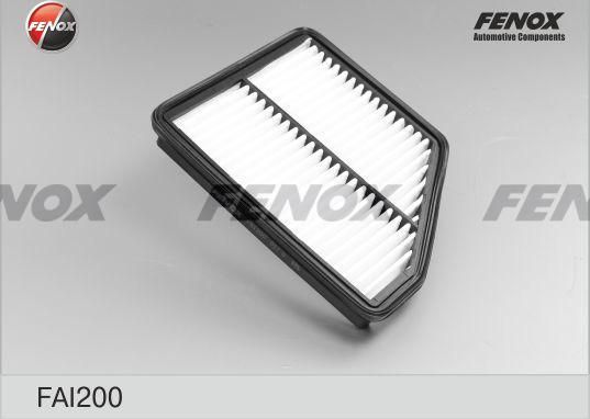 Воздушный фильтр Fenox для Hyundai Matrix I 2001-2010. Артикул FAI200