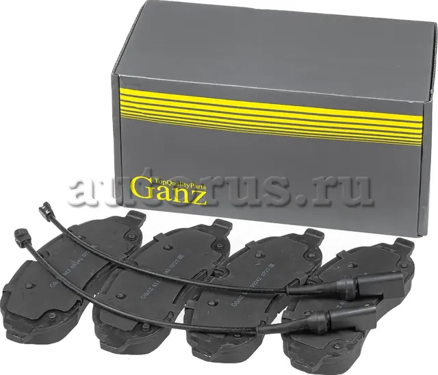 Колодки торм.пер. (Ganz). Артикул GIJ09242