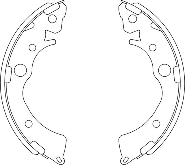Тормозные колодки NiBK. Артикул FN5527