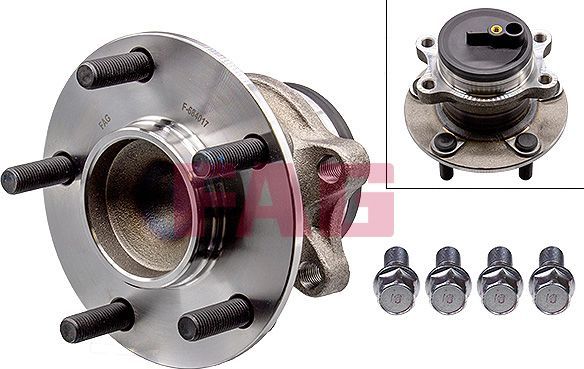 Ступица колеса с интегрированным подшипником Fag. Артикул 713 6506 20