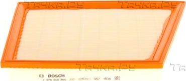 Воздушный фильтр Bosch для MINI Clubman II (F54) 2015-2026. Артикул F 026 400 360