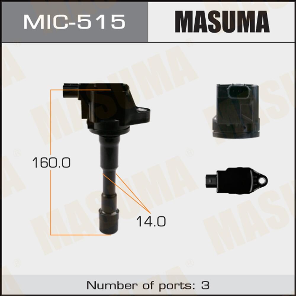 Катушка зажигания Masuma. Артикул MIC-515