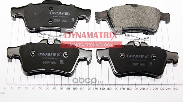 Колодки тормозные дисковые (Dynamatrix-Korea) Dynamatrix-Korea. Артикул DBP1766
