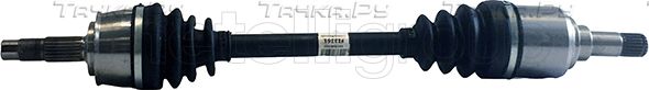 Полуось (привод в сборе, приводной вал) Metelli. Артикул 17-0536