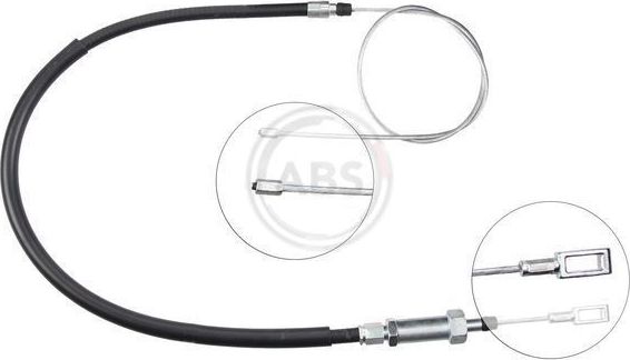 Трос ручника (тросик ручного тормоза) ABS для Fiat Ducato II 2002-2006. Артикул K10002