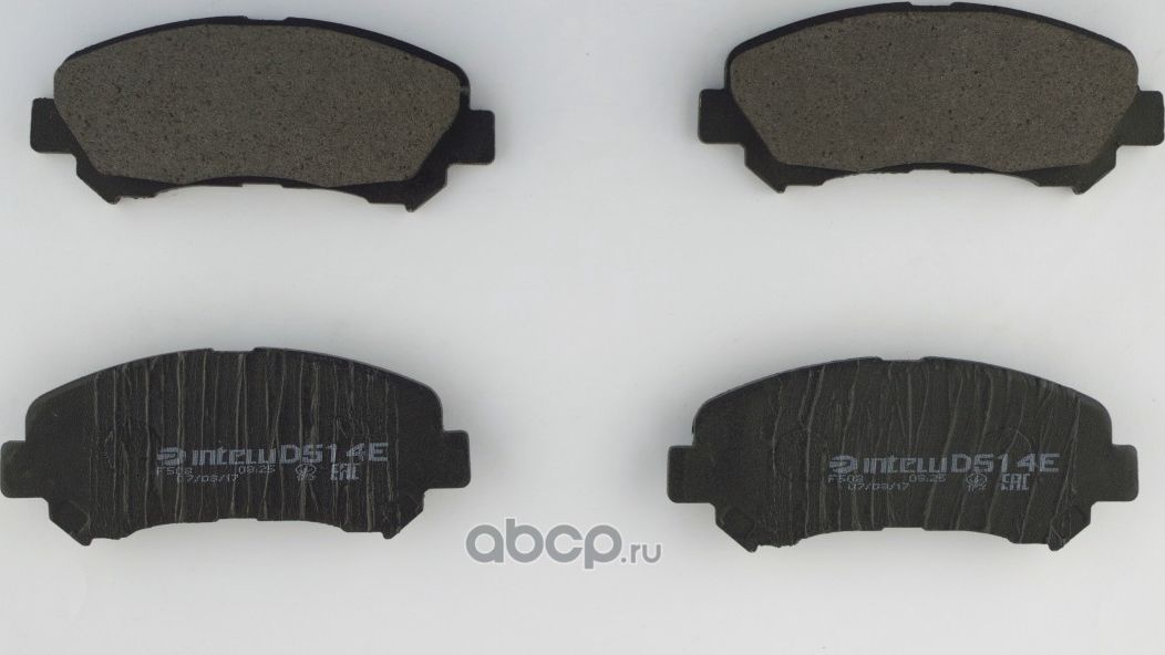 Колодки тормозные (Intelli). Артикул D514E