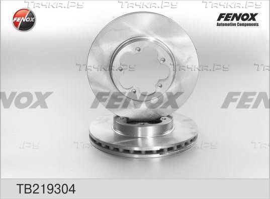 Тормозной диск Fenox передний для Ford Transit VII 2006-2014. Артикул TB219304