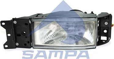 Фара передняя основная Sampa левая для IVECO EuroCargo I, II, III 1991-2015. Артикул 061.098