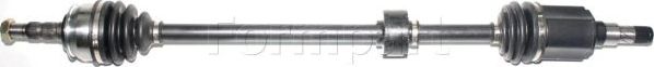 Полуось (привод в сборе, приводной вал) Formpart. Артикул 56380004/S