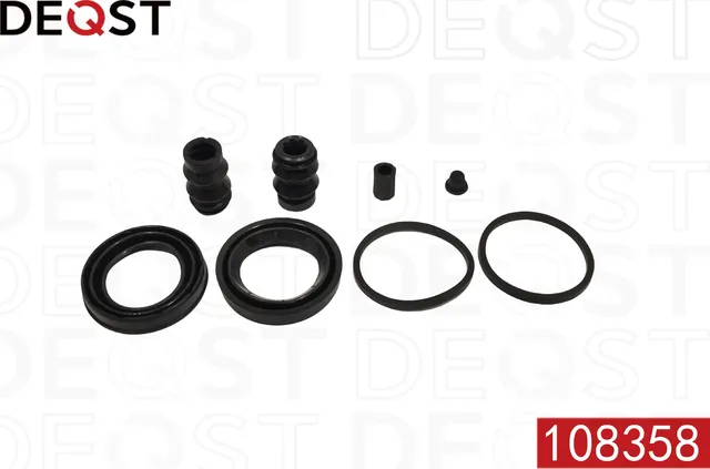 Ремкомплект тормозного суппорта переднего (для поршня O 48 mm  суппорт Bosch). FORD Transit 06> / Tr (Deqst). Артикул 108358