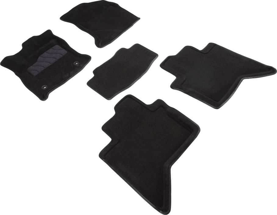 Коврики Seintex 3D ворсовые для салона Toyota Hilux VIII 2015-2026. Артикул 88366