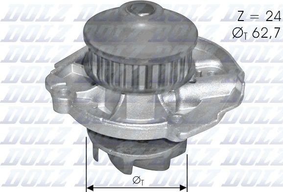 Помпа (водяной насос) Dolz. Артикул S261