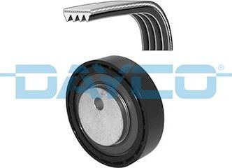 Приводной ремень поликлиновой с роликами (комплект) Dayco для Fiat Ducato II 2002-2006. Артикул KPV162