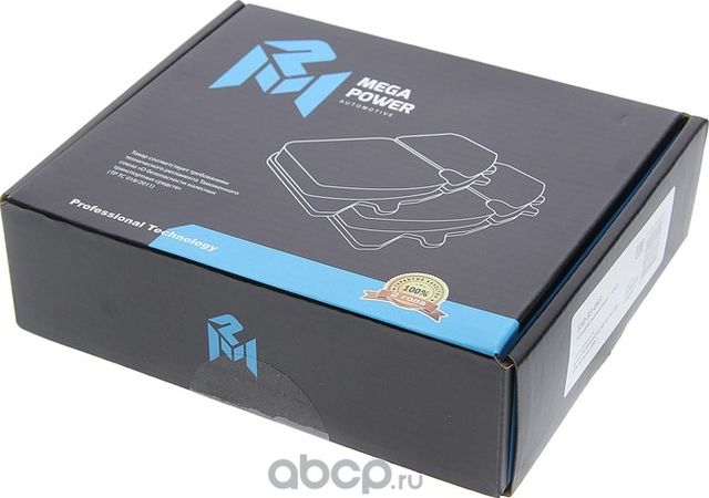 Колодки тормозные HYUNDAI Santa Fe (06-) KIA Sorento (09-) передние (4шт.) MEGAP (Megapower) Megapower. Артикул 35033083