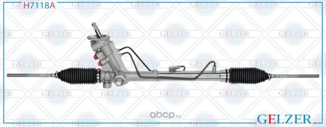 H7118A Рулевой механизм ГУР Skoda Fabia, Skoda Roomster, Seat Ibiza (Аналог) (Gelzer) Gelzer. Артикул H7118A