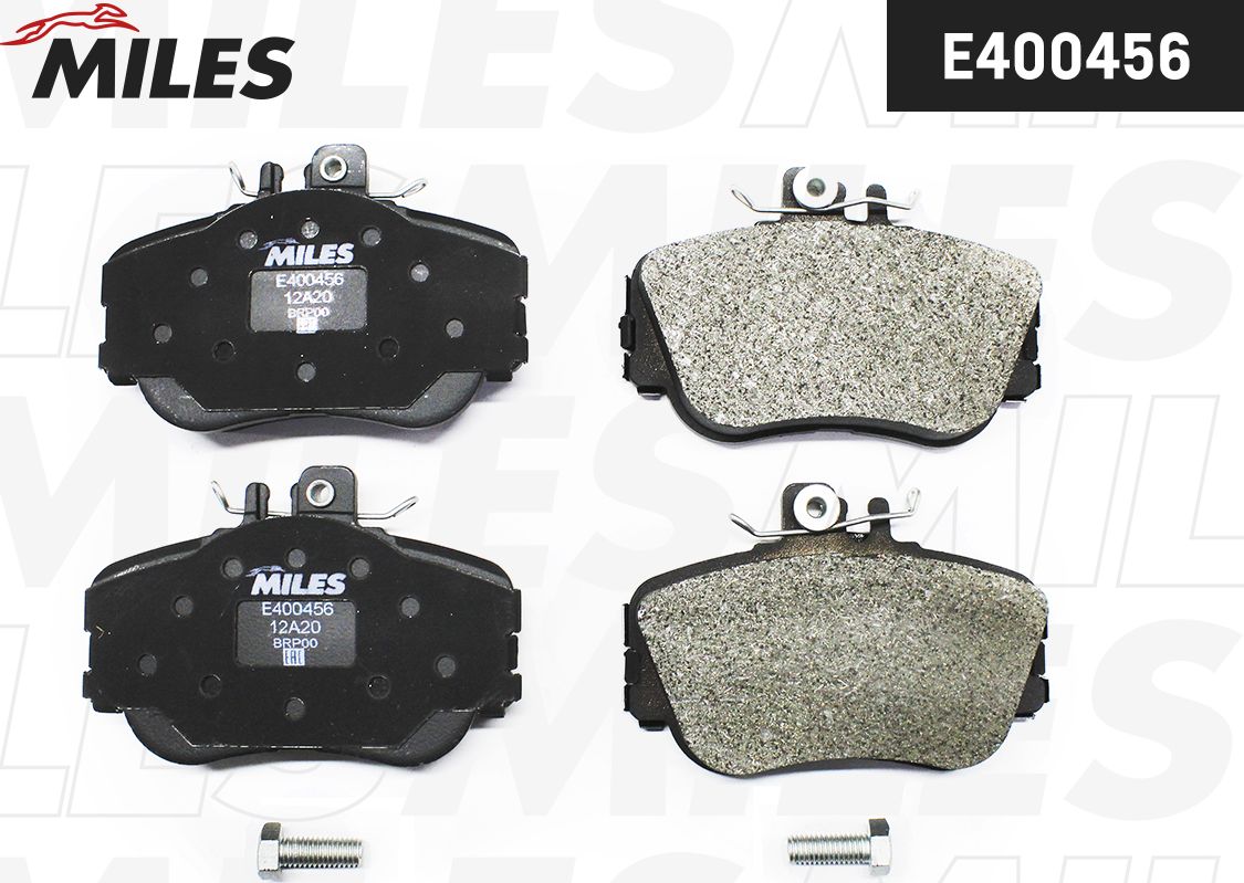 Тормозные колодки Miles (Low-Metallic). Артикул E400456