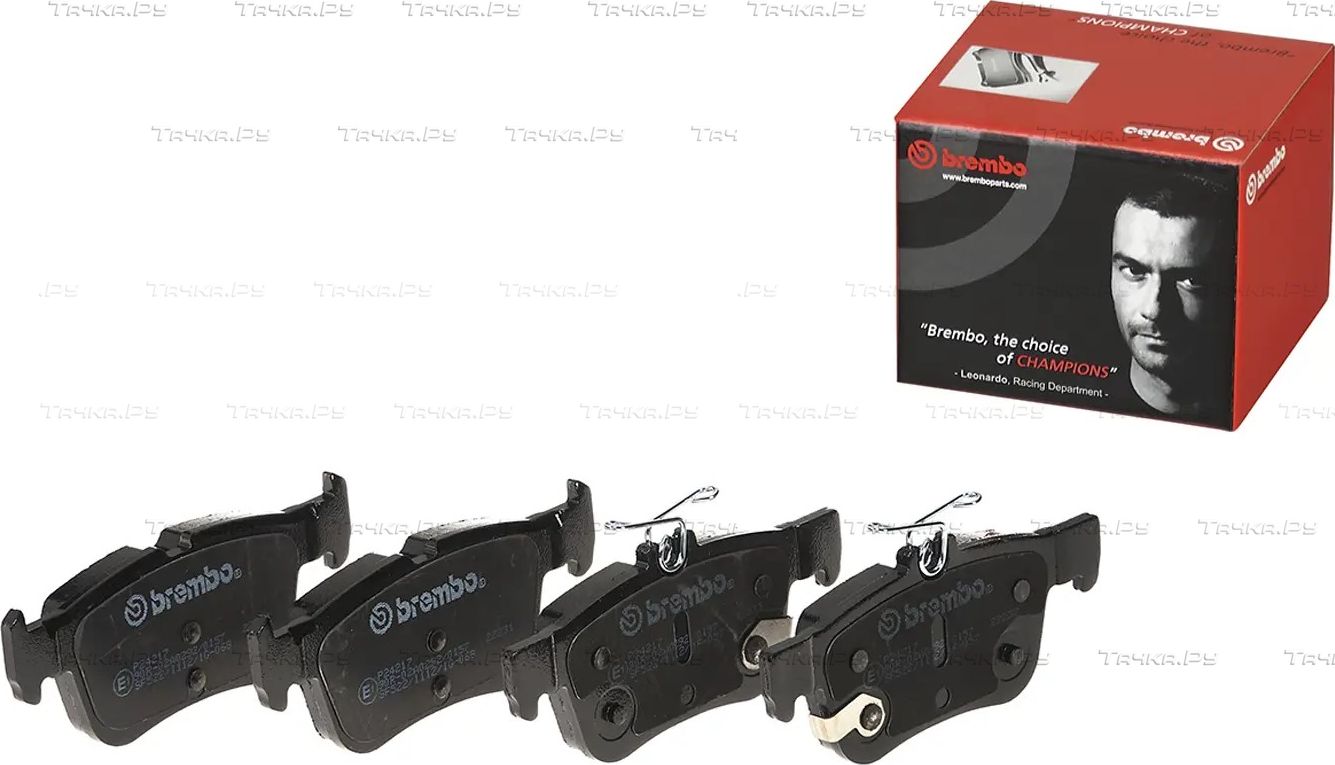 Тормозные колодки Brembo PRIME LINE задние для Ford Kuga II 2013-2019. Артикул P 24 217