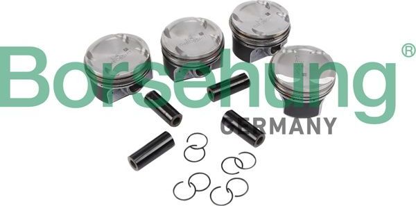 Поршневые кольца Borsehung для Audi A1 I (8X) 2012-2015. Артикул B11134