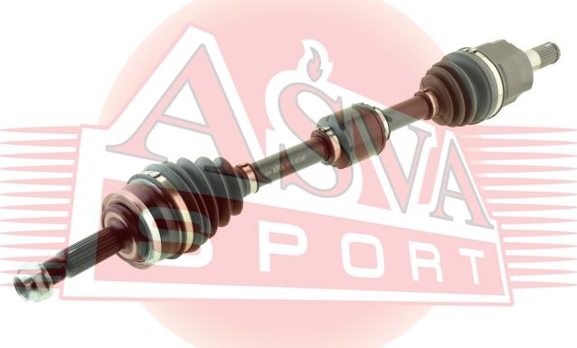 Полуось (привод в сборе, приводной вал) Asva. Артикул HYDL-HC16MT