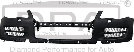 Бампер DPA передний для Volkswagen Touareg I 2002-2010. Артикул 88070694302