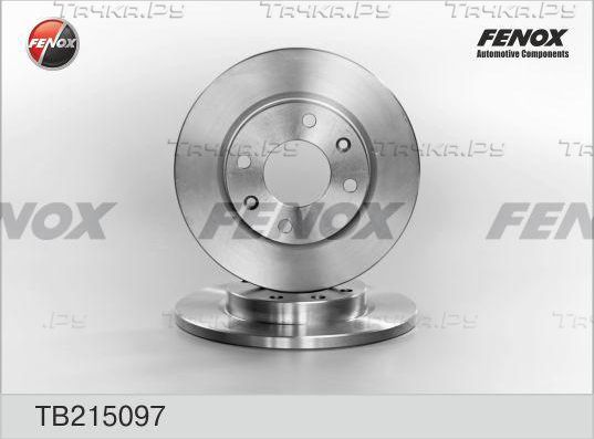 Тормозной диск Fenox. Артикул TB215097
