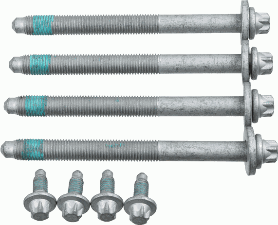 БОЛТЫ КРЕПЛЕНИЯ ЗАДН ПОДВЕСКИ MERCEDES W204, X204 Lemforder Service Pack. Артикул 38012 01