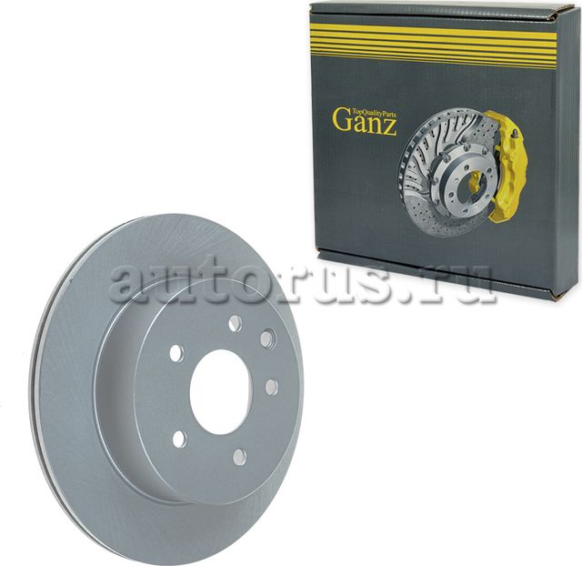 Диск тормозной задний (Ganz). Артикул GIJ06032