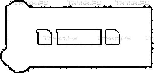 Прокладка клапанной крышки Corteco для Ford Focus II 2004-2012. Артикул 026580P