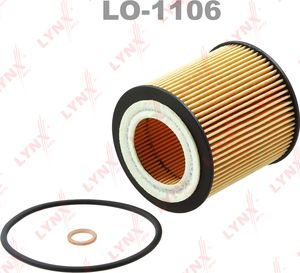 Масляный фильтр LYNXauto для BMW 5 VI (F10/F11/F07) 2009-2017. Артикул LO-1106