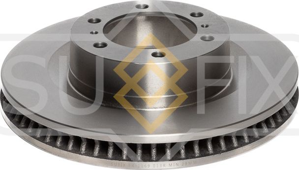 Диск тормозной передний правый/левый LEXUS GX (URJ15, GRJ15) 2010-, TOYOTA 4 RUN (Sufix). Артикул FX1169