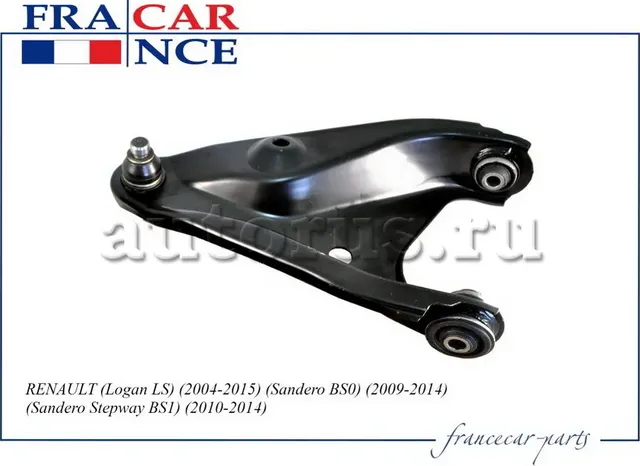 Рычаг передний правый LOGAN (Francecar) Francecar. Артикул FCR210181