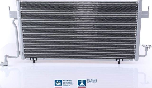 Радиатор кондиционера (конденсатор) Nissens (алюминий) для Citroen Berlingo I 1996-2011. Артикул 94218