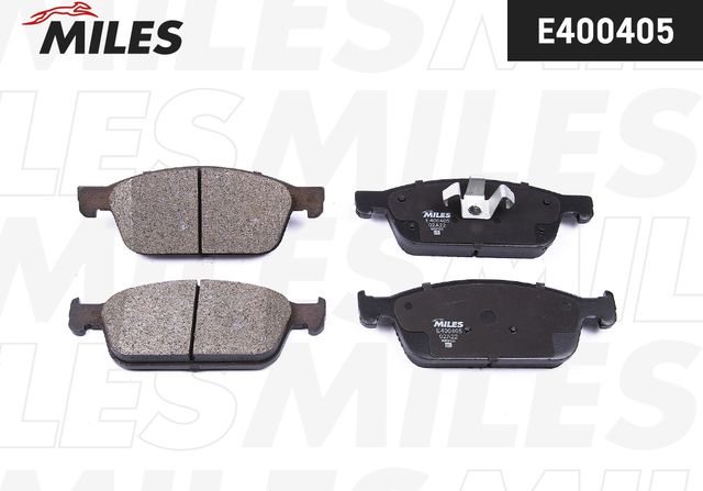 Тормозные колодки Miles (Low-Metallic). Артикул E400405