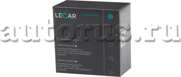 ПОДШИПНИК 256706 СТУПИЦЫ 1117-19,2108-09,2113-15,2170,2190 ЗАД, 1111 П (Lecar). Артикул LECAR011032602