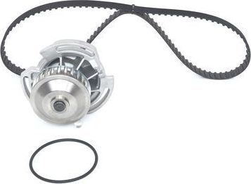 Помпа (водяной насос) с комплектом ремня ГРМ Bosch. Артикул 1 987 948 801