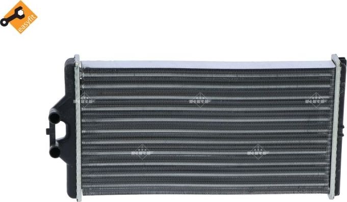 Радиатор отопителя (печки) NRF (алюминий). Артикул 54241