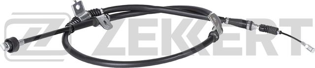 Трос ручника (тросик ручного тормоза) Zekkert задний левый для Kia Spectra II 2004-2009. Артикул BZ-1035
