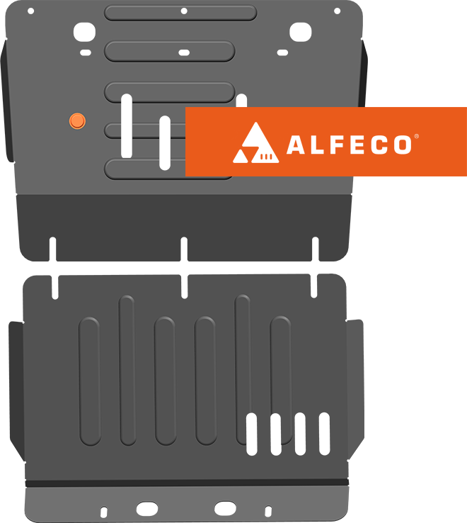 Защита Alfeco для картера Haval H9 4WD 2018-2026. Артикул ALF.55.061