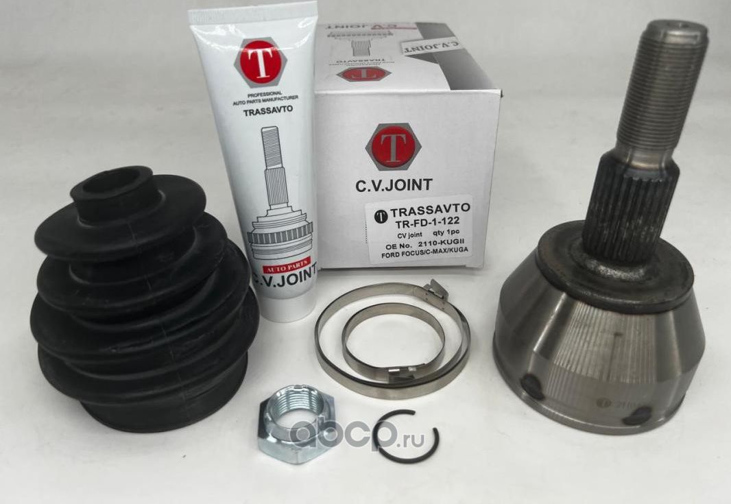 ШРУС наружный | перед прав/лев | 27/26 (Trassavto). Артикул TRFD1122