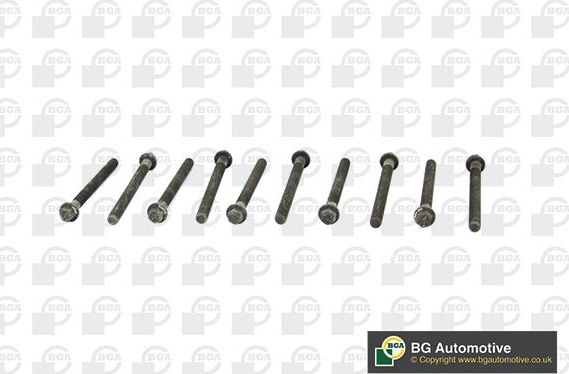 Комплект болтов ГБЦ BGA для Dodge Nitro 2007-2012. Артикул BK2336