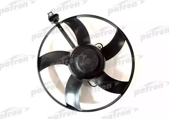 Вентилятор радиатора двигателя Patron для Skoda Fabia I 2001-2007. Артикул PFN098