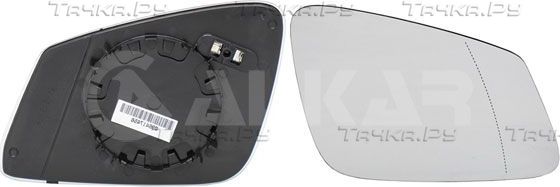 Зеркальное стекло бокового зеркала Alkar правое для BMW 1 III (F40) 2011-2026. Артикул 6476845
