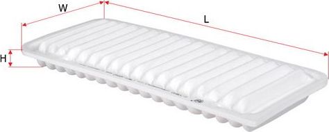 Воздушный фильтр Sakura. Артикул A-33890