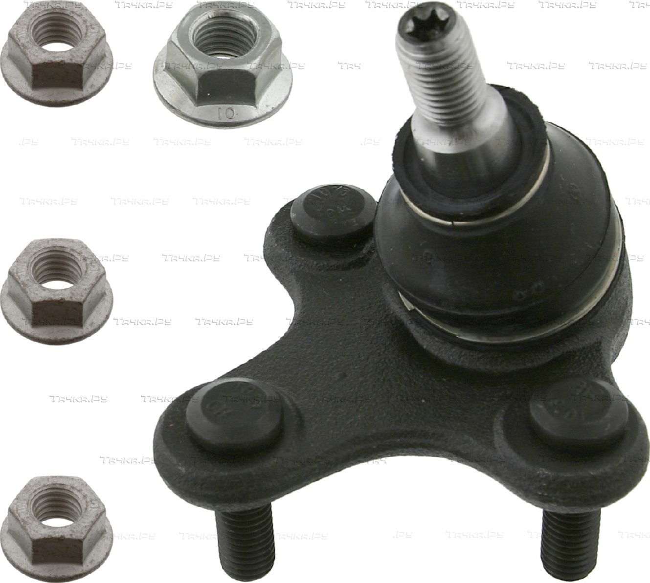 Шаровая опора Febi Bilstein ProKit передняя правая нижняя для Volkswagen Golf Plus I 2004-2013. Артикул 36736