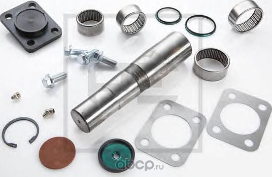 Ремкомплект шкворня на стор.(43/53x227 стопор,втулк,шайб,болты2x, подшип. Шкворе (PE) PE. Артикул 02100900A