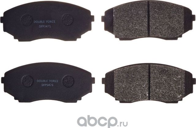 Колодки (Double Force). Артикул DFP3471