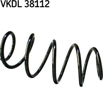 Пружина подвески SKF передняя для BMW X4 I (F26) 2014-2018. Артикул VKDL 38112