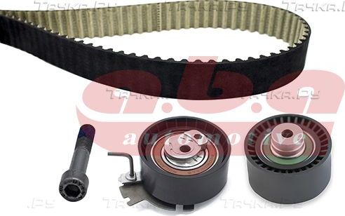 Ремень ГРМ с роликами (комплект) ABA для Citroen C4 II 2006-2011. Артикул YK400134
